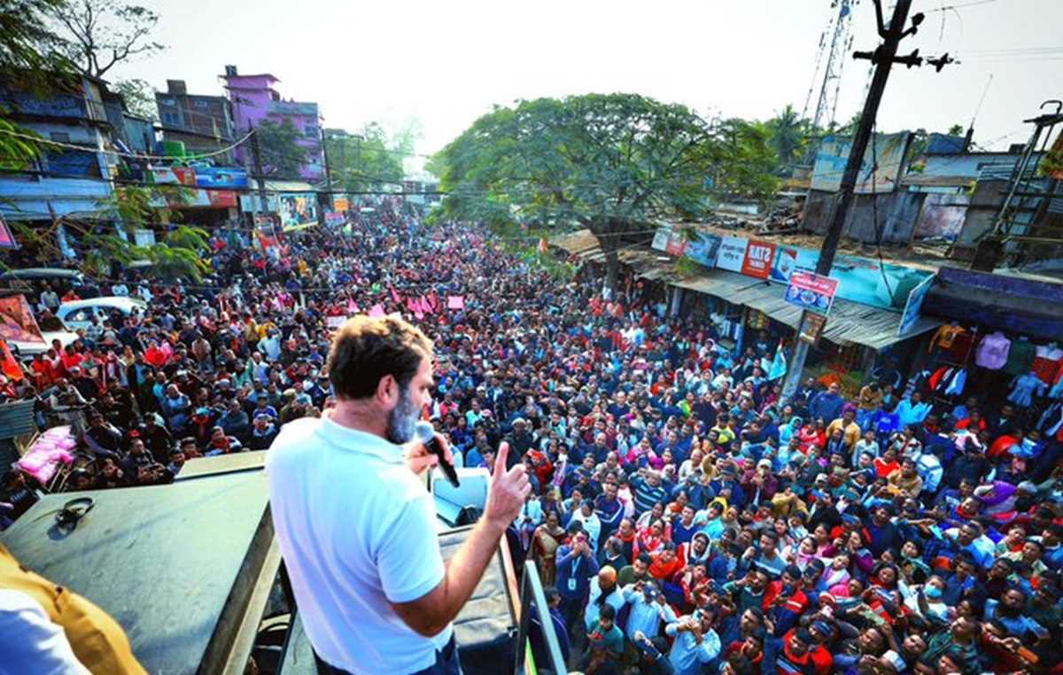 भाजपा-आरएसएस का है लोगों को लड़ाने का काम : राहुल गांधी